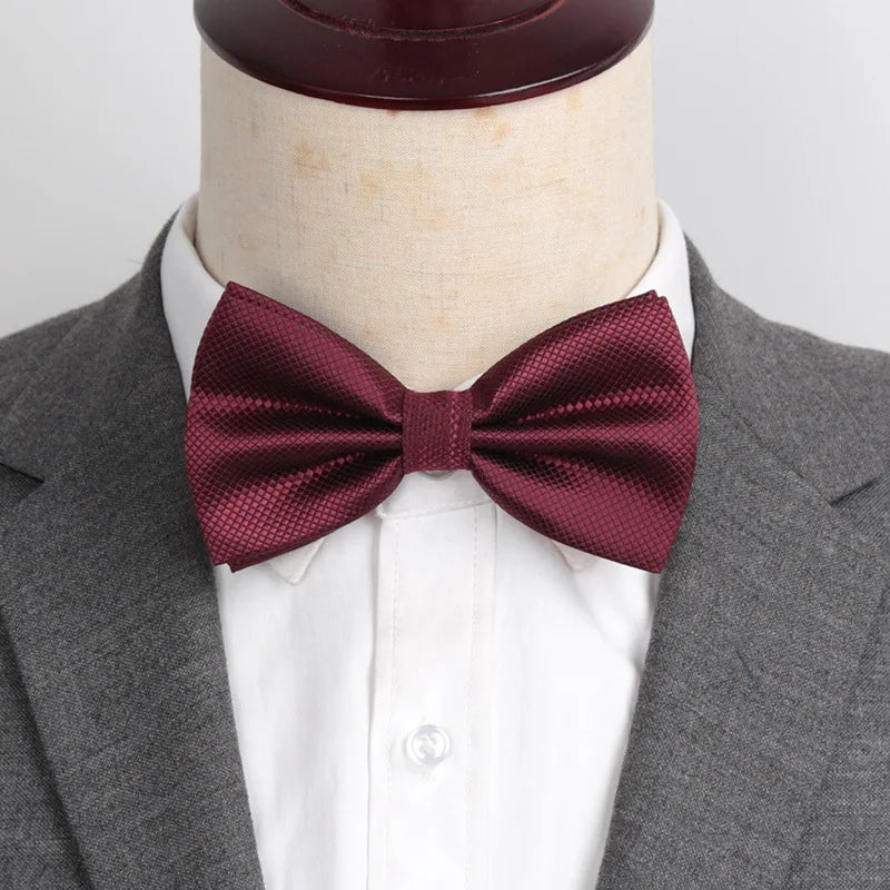 Men’s Solid Classic Adult Bow tie