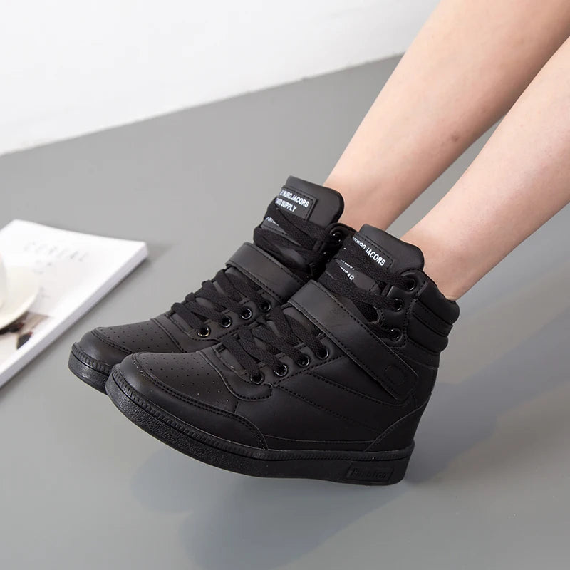 Womens Breathable High Top Shoes Casual Non-slip