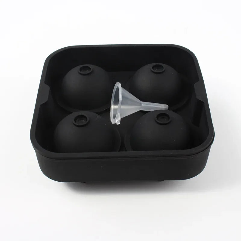 Bartender Black Silicone Ice Ball Mold