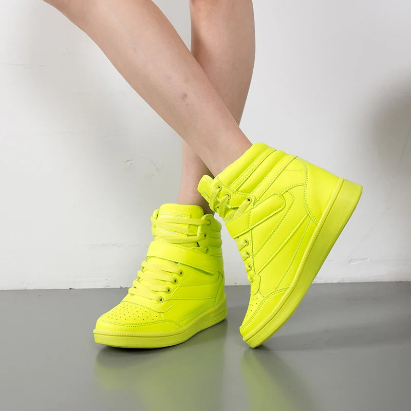 Womens Breathable High Top Shoes Casual Non-slip