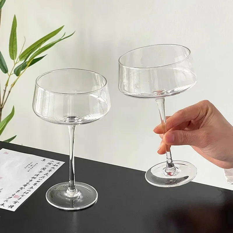 Bartender Black Tower Cocktail Glass