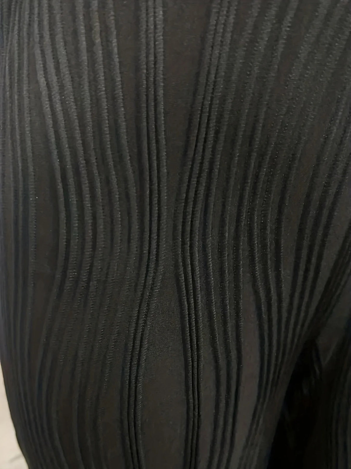 Bartender Black Women's Wide-Leg Flare Pants