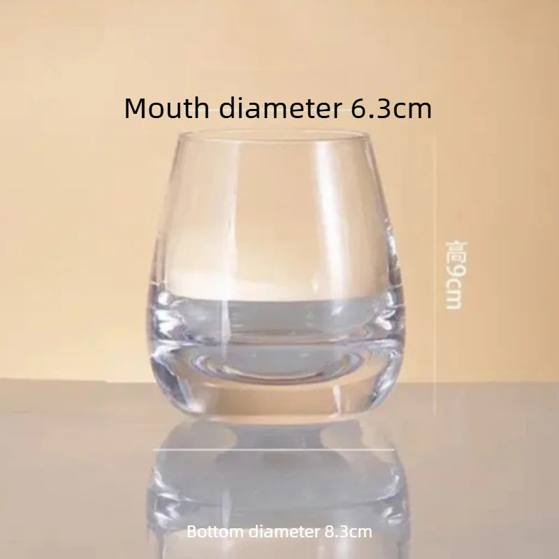 Bartender Black Clear Whiskey Glass