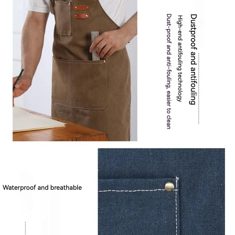 Bartender Black Craft Cocktail Apron