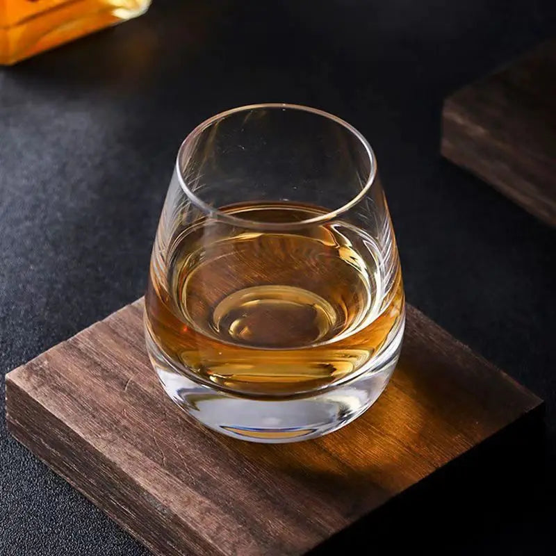 Bartender Black Clear Whiskey Glass