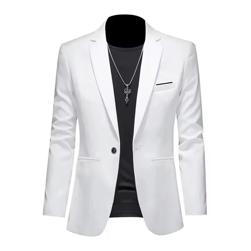 Bartender Black Men's Slim Fit Blazer