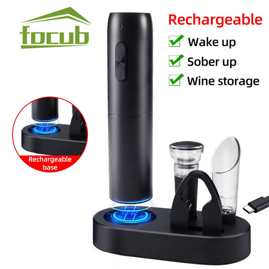 Electric Wine Bottle Opener Rechargeable