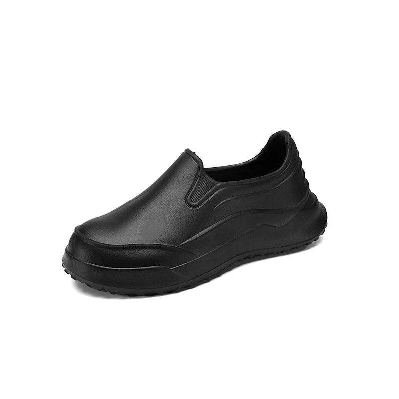 Bartender Black Men's Non-Slip Kitchen Work Shoes