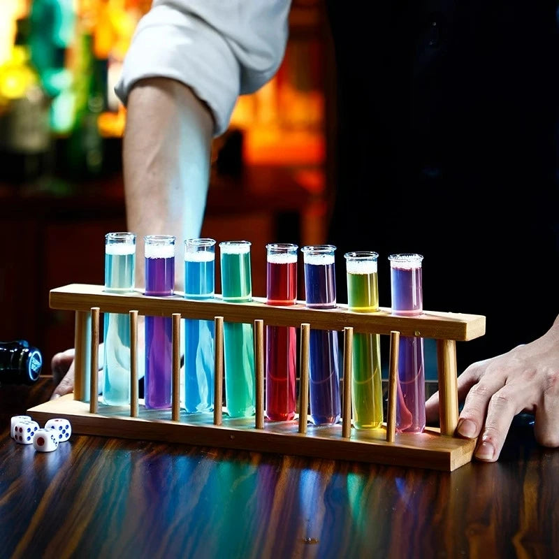 6-12Pcs Test Tube Shot Glasses