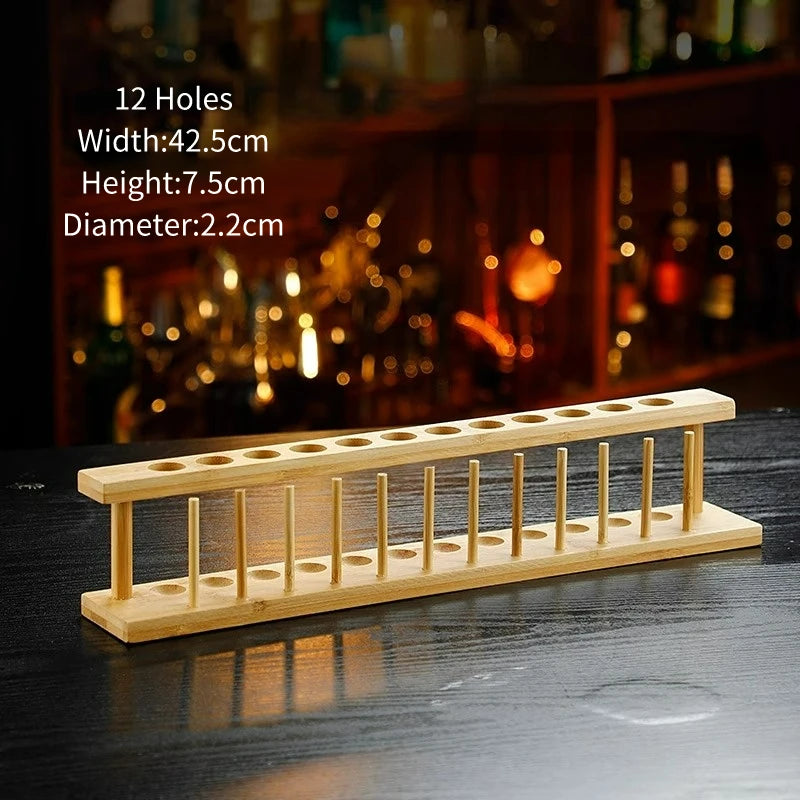 6-12Pcs Test Tube Shot Glasses