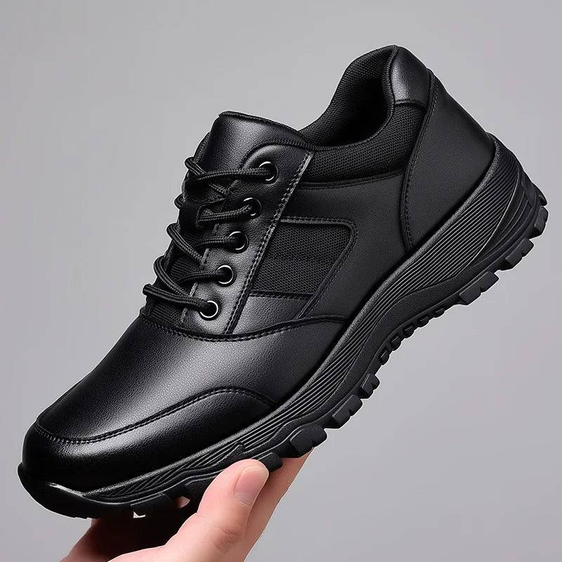Bartender Black Non-Slip Hospitality Shoes