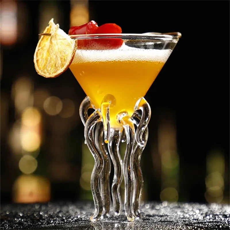 Octopus Martini Glass