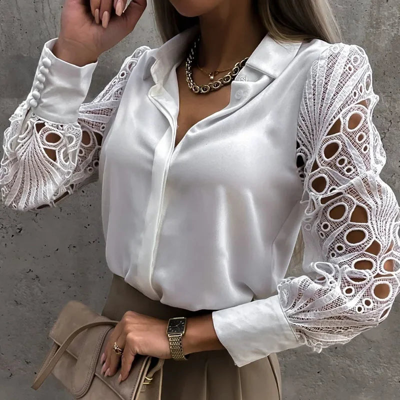 Bartender  Sexy Lace Womens Blouse