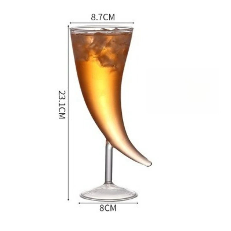 Bartender Black Moon Wine Glass