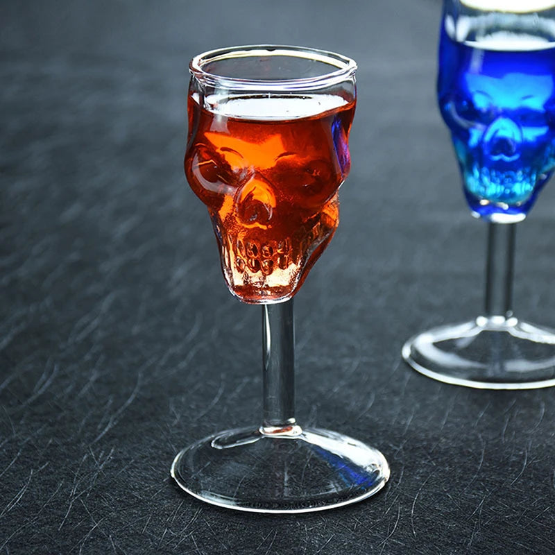 Skull Wine Glass