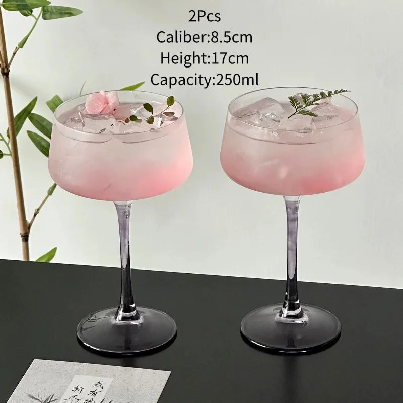Bartender Black Tower Cocktail Glass