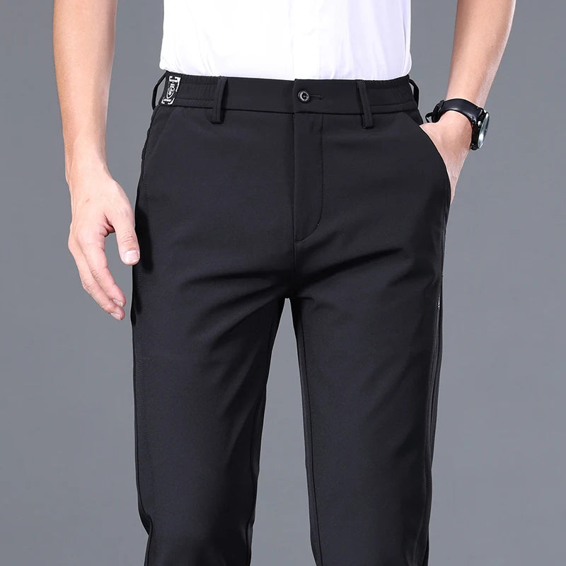 Bartender Black Men's Lightweight Bar Pants