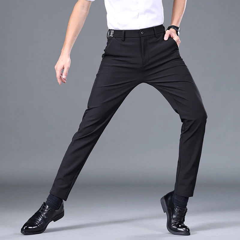 Bartender Black Men's Lightweight Bar Pants