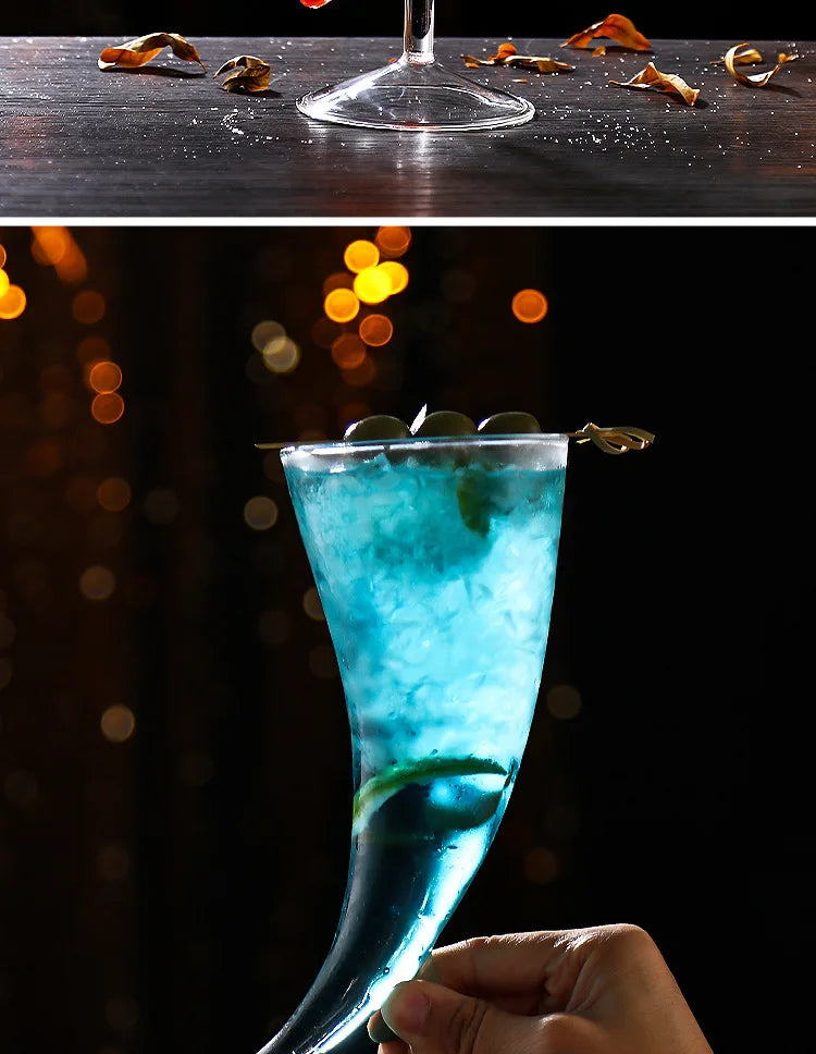 Bartender Black Moon Wine Glass