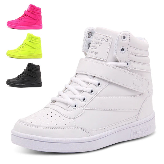 Womens Breathable High Top Shoes Casual Non-slip