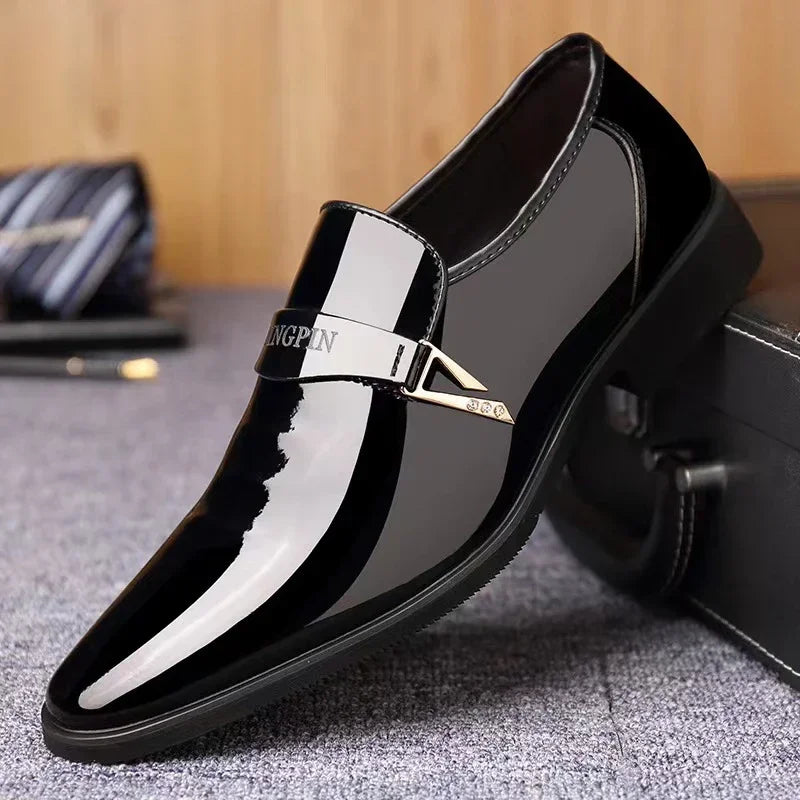 Men's Leather Oxford Dress Shoes