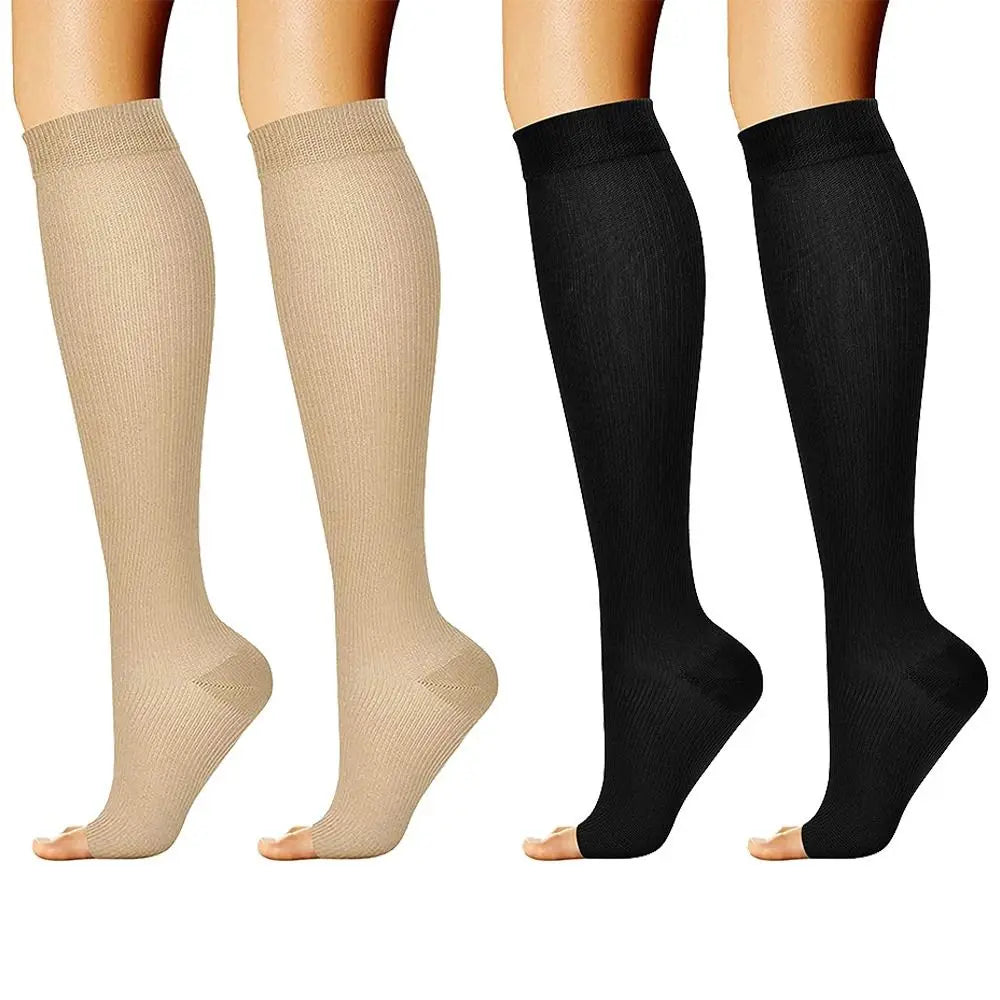 Compression Socks Open Toe