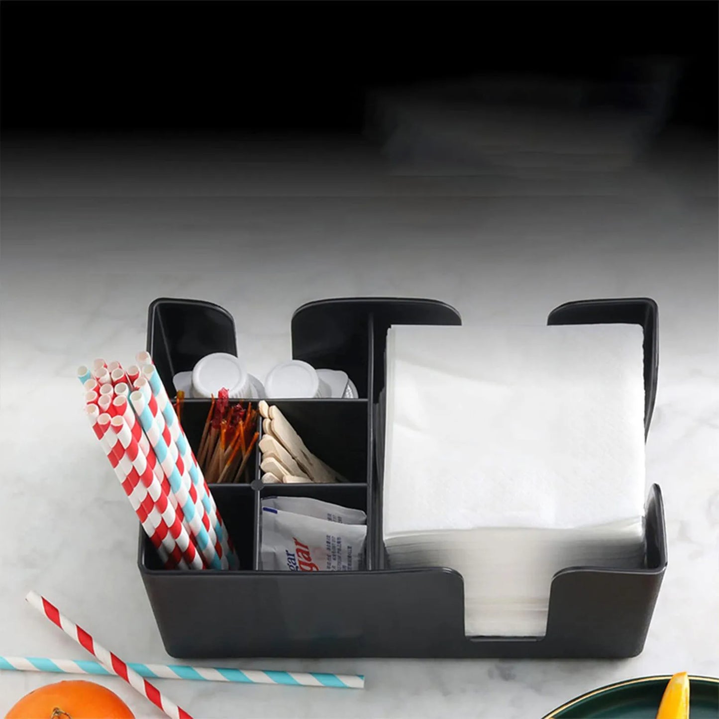 Bar Caddy Organizer Portable Bartender Accessories