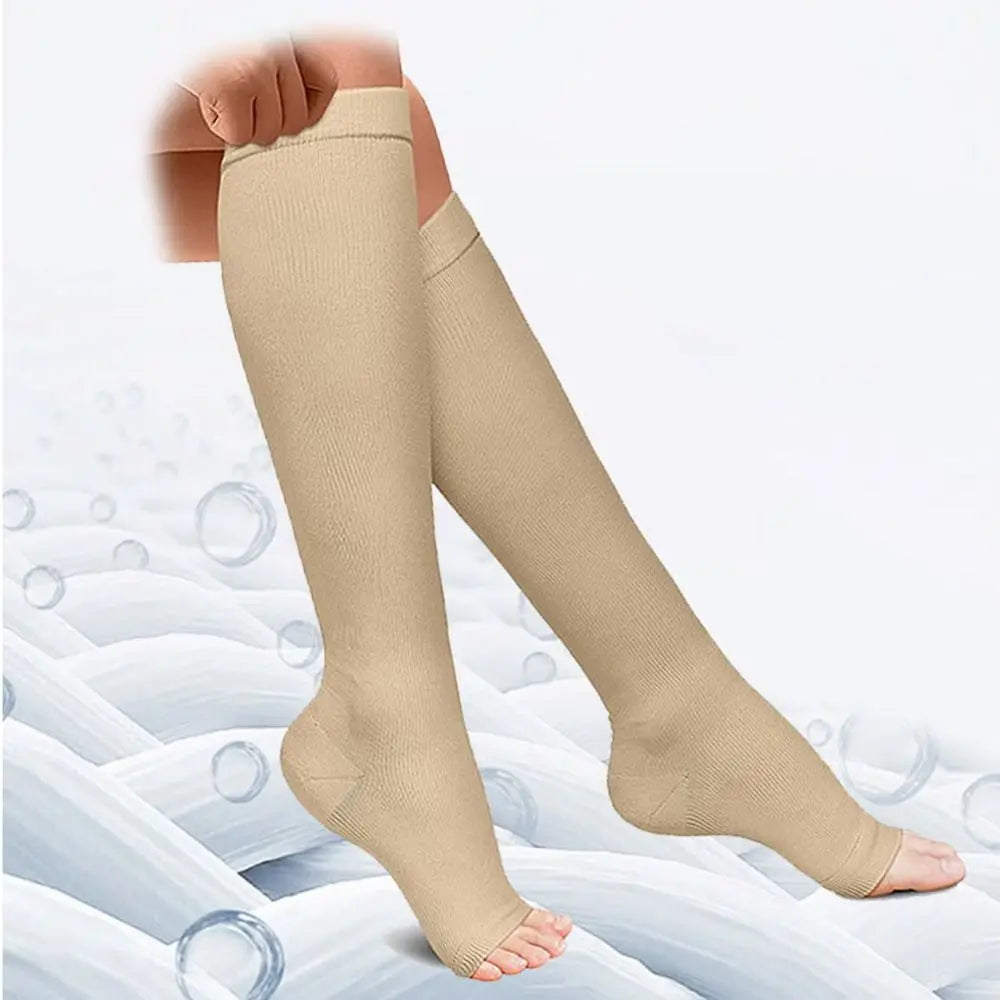 Compression Socks Open Toe