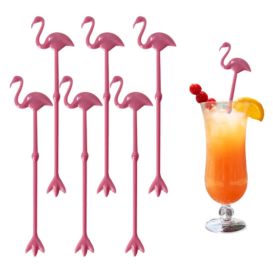 Plastic Cocktail Bar Character Sticks