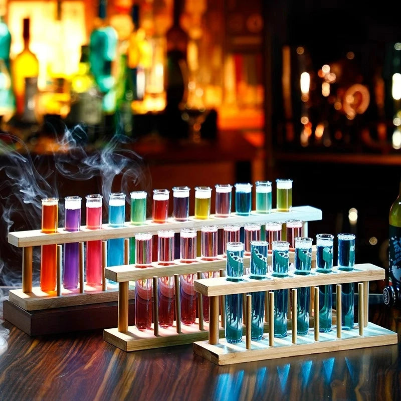 6-12Pcs Test Tube Shot Glasses