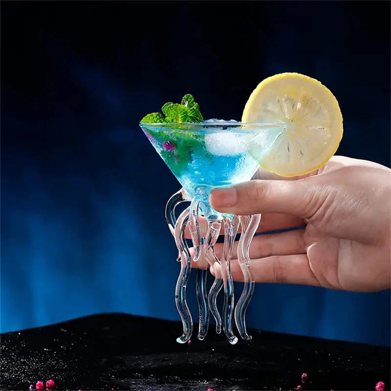 Octopus Martini Glass