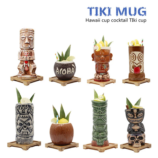 Hawaii Tiki Mugs Cocktail Cup