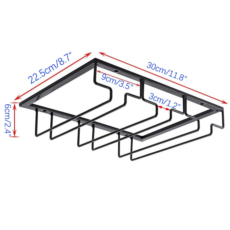Hanging rack Wine Glasses Holder