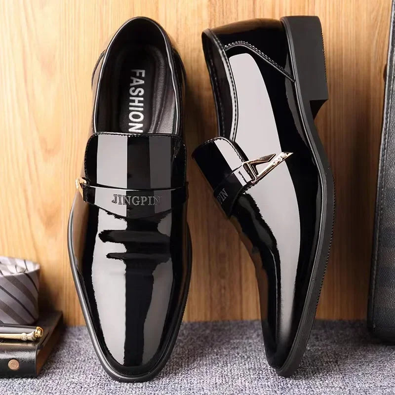 Men's Leather Oxford Dress Shoes