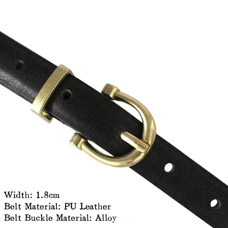 Ladies Leather Belt