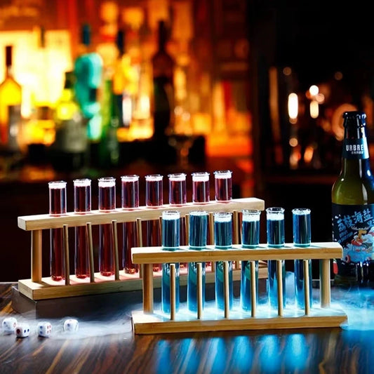 6-12Pcs Test Tube Shot Glasses