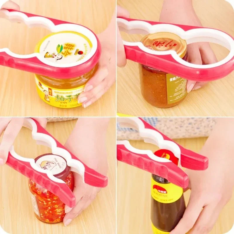 4 in 1 Creative multifunction Gourd-shaped Can Opener Screw Bottle Wrench Bartender Tool