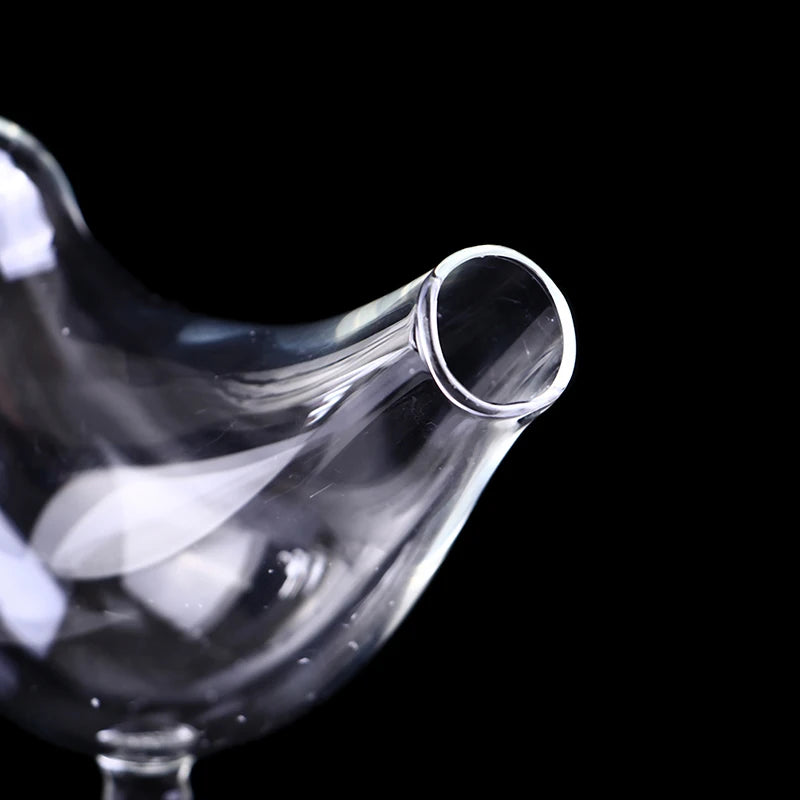 Bartender Black Bird-Shaped Cocktail Glass - Single
