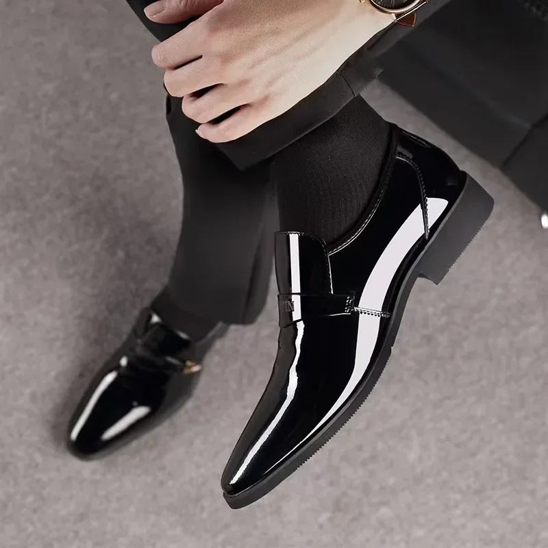 Men's Leather Oxford Dress Shoes