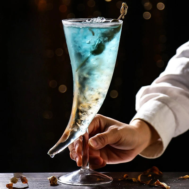 Bartender Black Moon Wine Glass