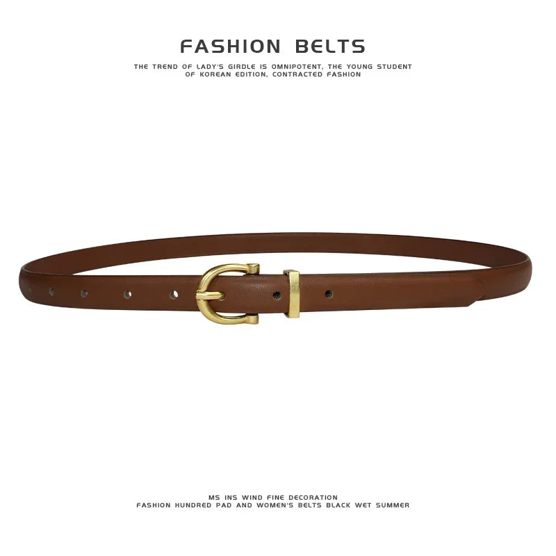 Ladies Leather Belt