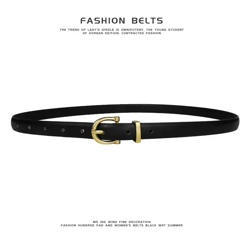 Ladies Leather Belt