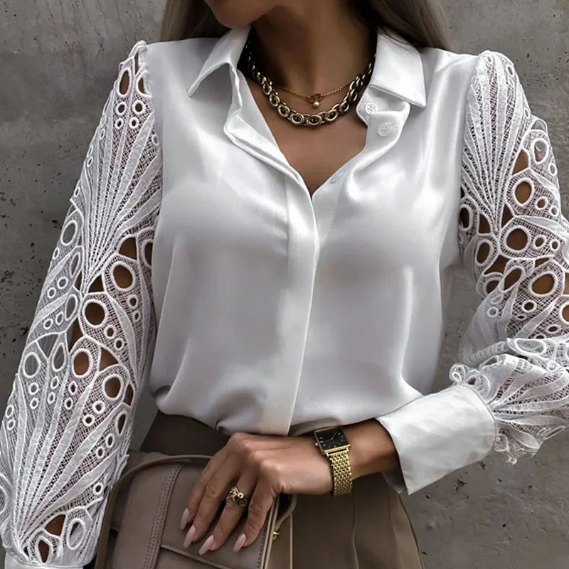 Bartender  Sexy Lace Womens Blouse