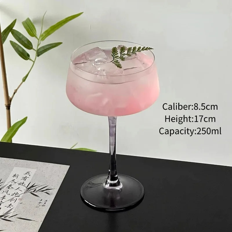 Bartender Black Tower Cocktail Glass
