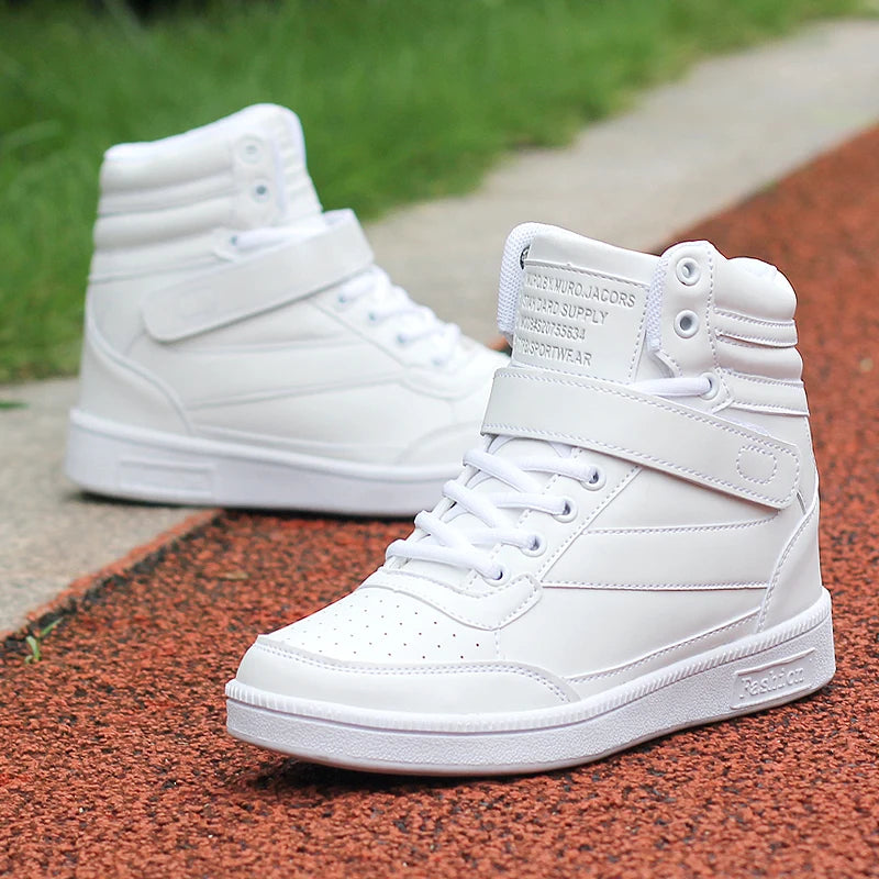 Womens Breathable High Top Shoes Casual Non-slip