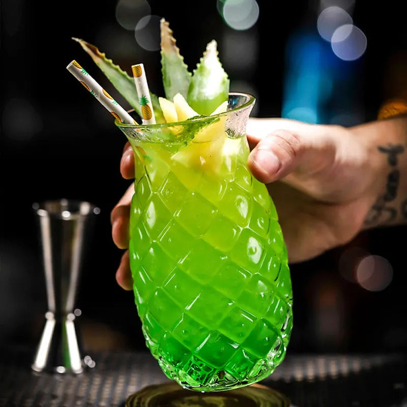 Pineapple Shaped Cocktail Glasses