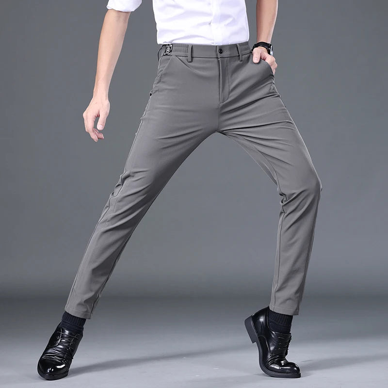 Bartender Black Men's Lightweight Bar Pants