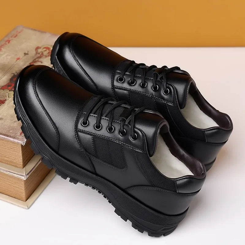 Bartender Black Non-Slip Hospitality Shoes