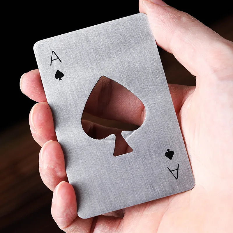 Creative Poker Card Beer Bottle Opener