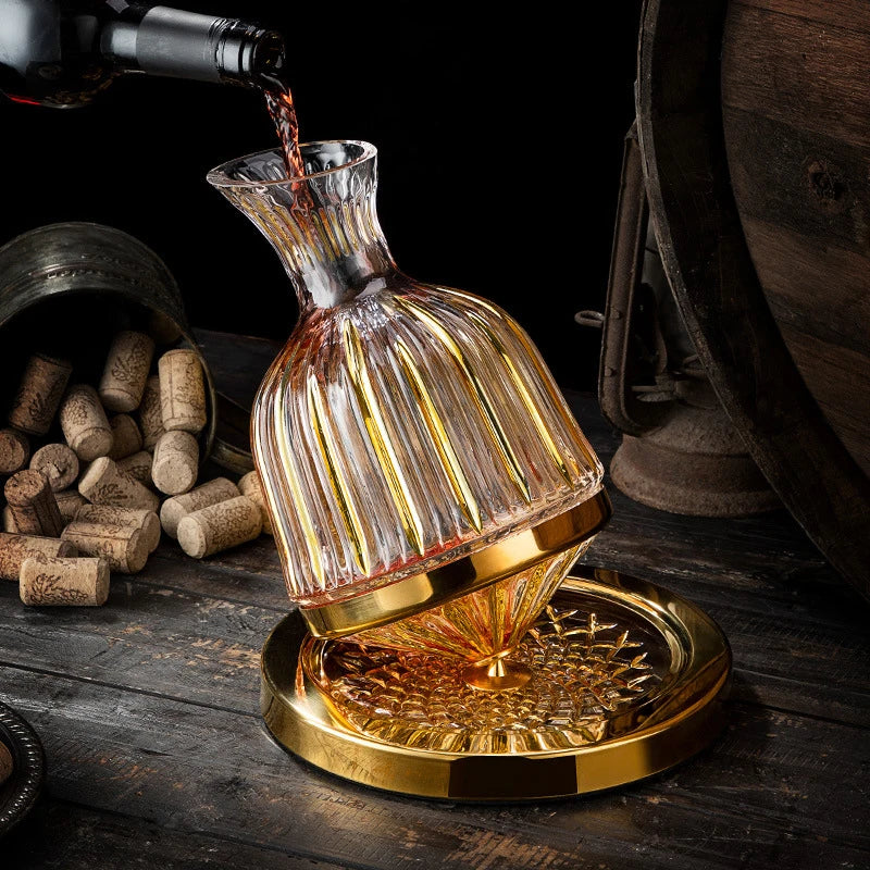 360 Rotating Wine Decanter